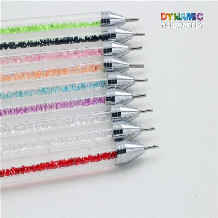 Improve Workflow with the Dual-Head Nail Wax Dotting Tool Rhinestone Picker Pen