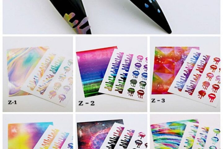 Stop Smudged Nails with Lips Nail Art Stickers